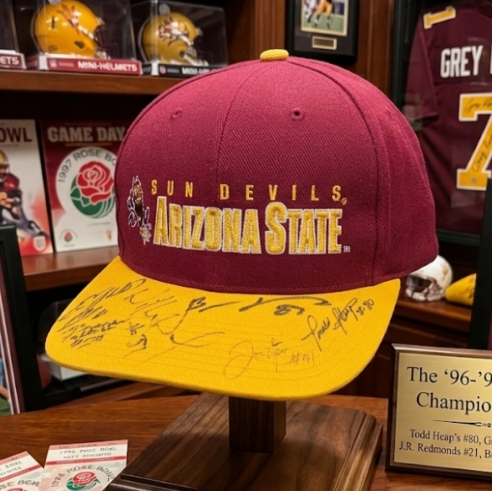 Arizona State Sun Devils Maroon & Gold Snapback Hat